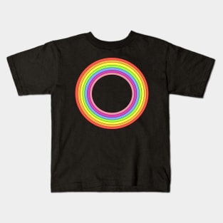 circle rainbow Kids T-Shirt